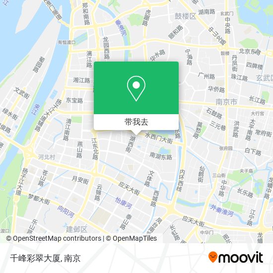 千峰彩翠大厦地图