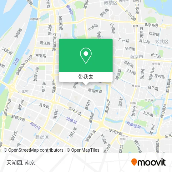 天湖园地图