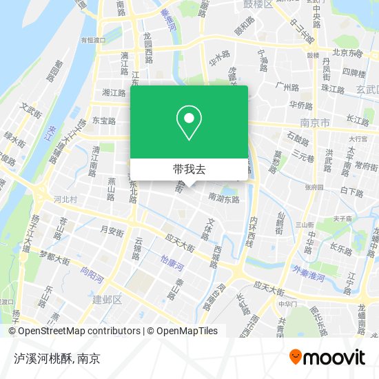 泸溪河桃酥地图