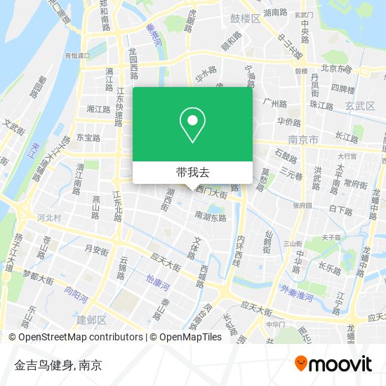 金吉鸟健身地图