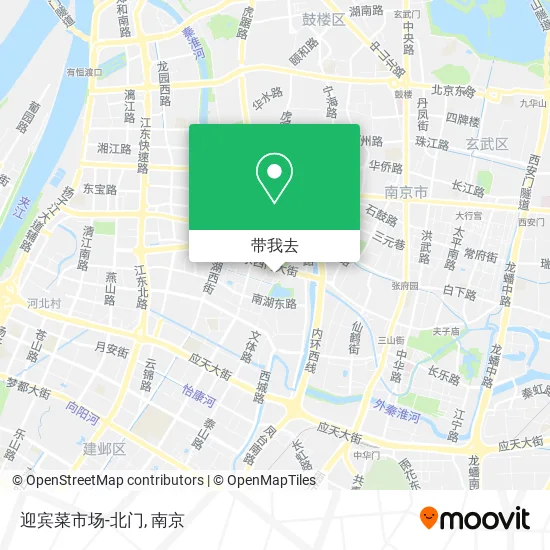 迎宾菜市场-北门地图