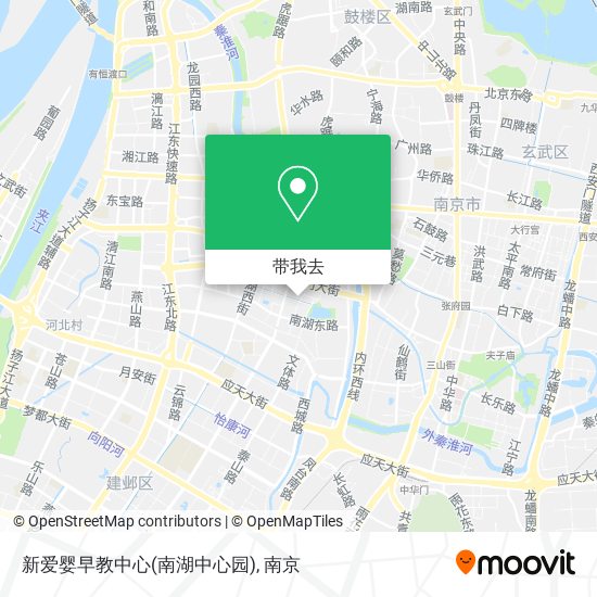 新爱婴早教中心(南湖中心园)地图