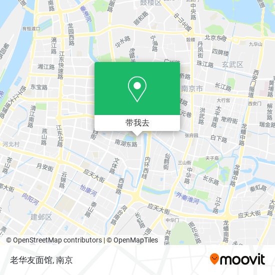 老华友面馆地图