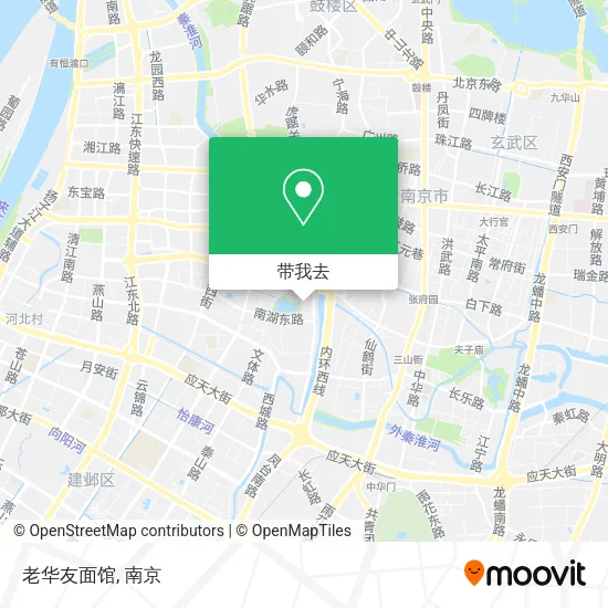 老华友面馆地图