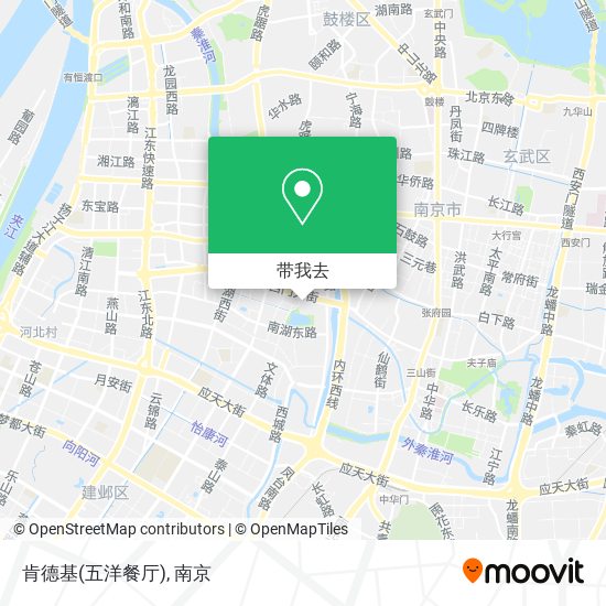 肯德基(五洋餐厅)地图