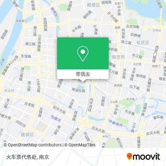 火车票代售处地图