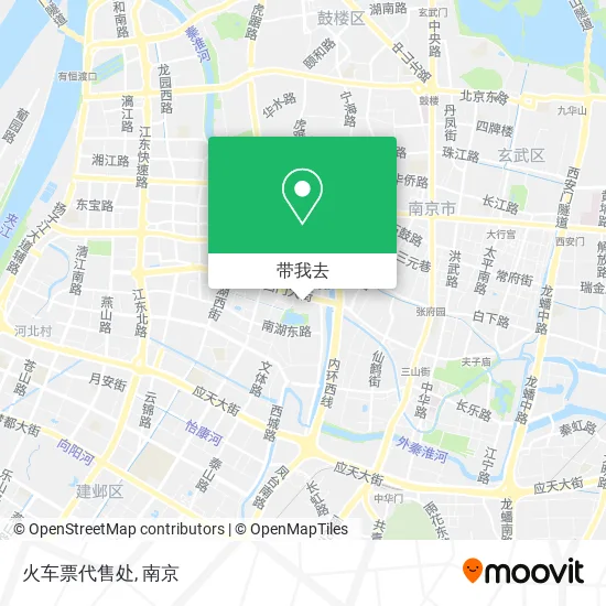 火车票代售处地图