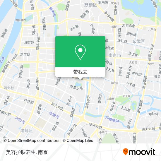 美容护肤养生地图