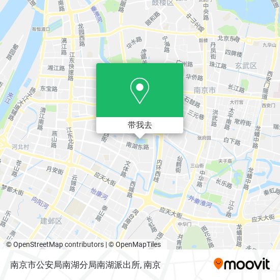 南京市公安局南湖分局南湖派出所地图