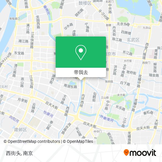 西街头地图