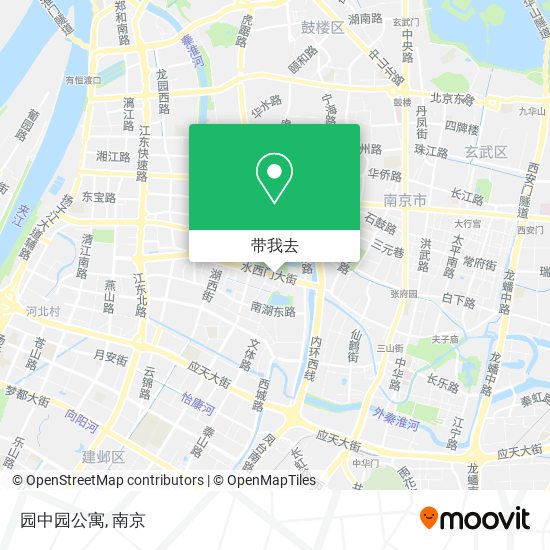 园中园公寓地图