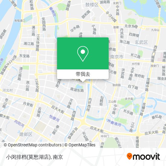 小闵排档(莫愁湖店)地图