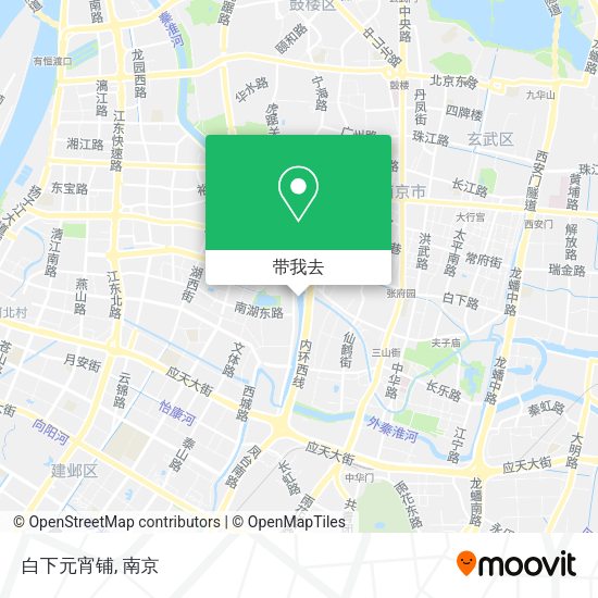 白下元宵铺地图