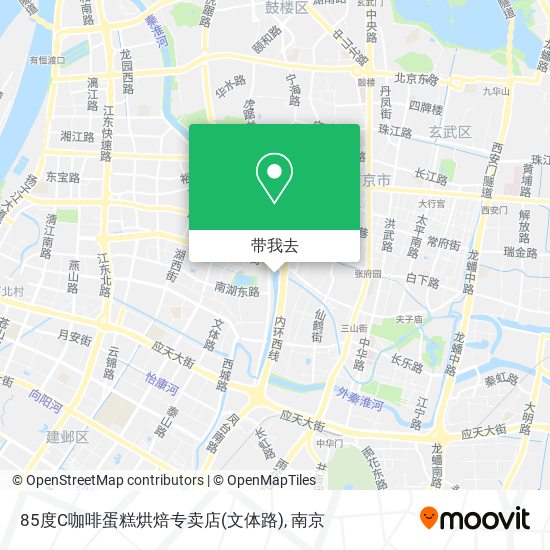 85度C咖啡蛋糕烘焙专卖店(文体路)地图