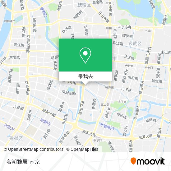名湖雅居地图