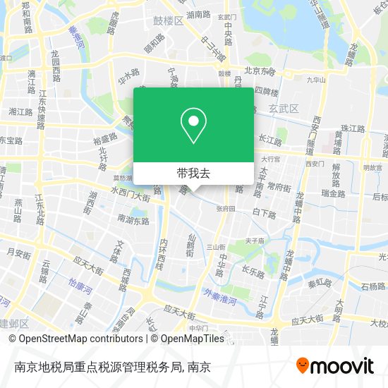 南京地税局重点税源管理税务局地图