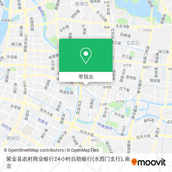 紫金县农村商业银行24小时自助银行(水西门支行)地图