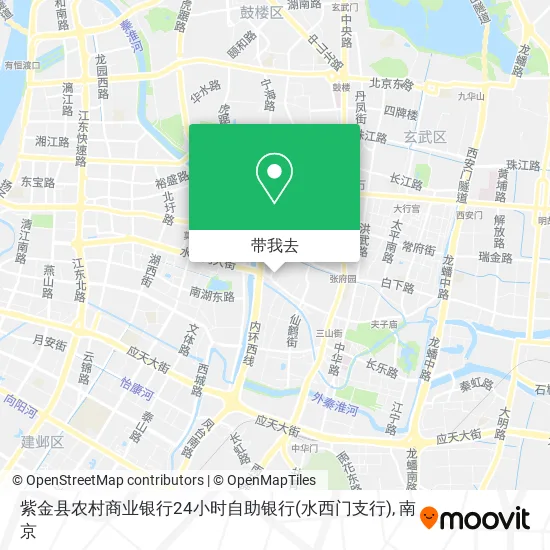 紫金县农村商业银行24小时自助银行(水西门支行)地图