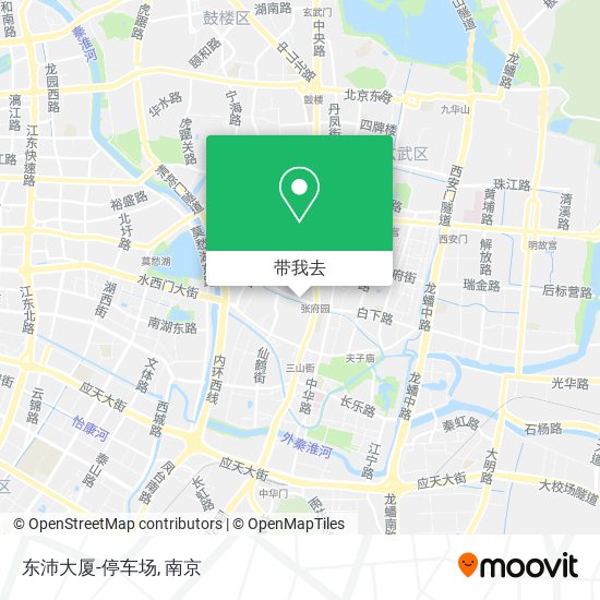 东沛大厦-停车场地图