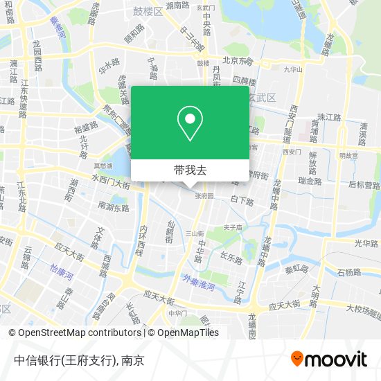 中信银行(王府支行)地图