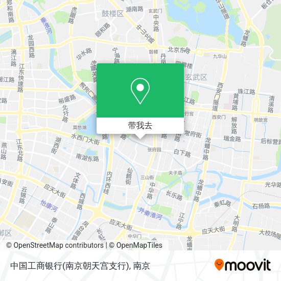 中国工商银行(南京朝天宫支行)地图