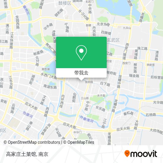 高家庄土菜馆地图