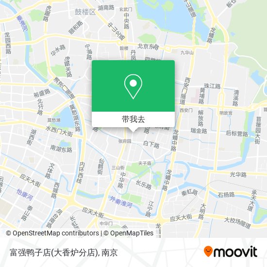 富强鸭子店(大香炉分店)地图