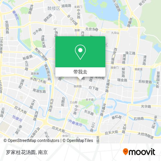 罗家桂花汤圆地图