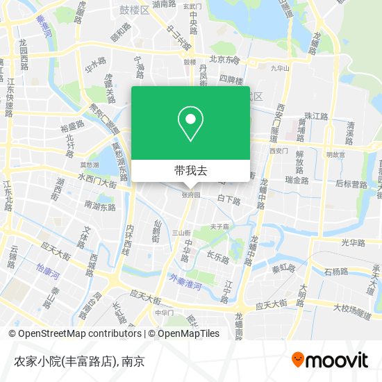 农家小院(丰富路店)地图
