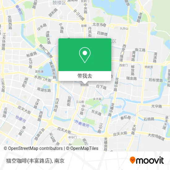 猫空咖啡(丰富路店)地图