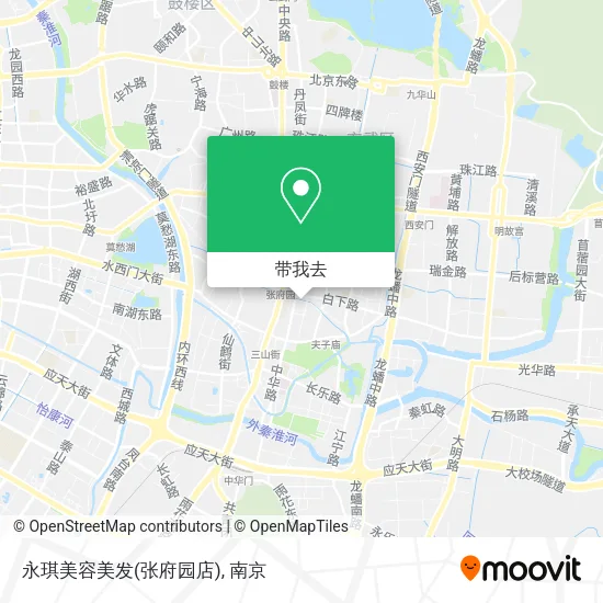 永琪美容美发(张府园店)地图
