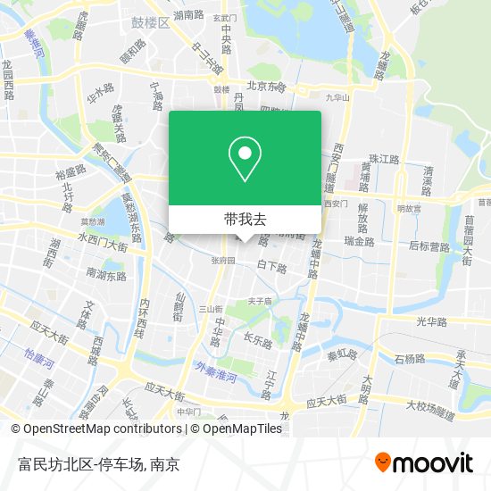 富民坊北区-停车场地图