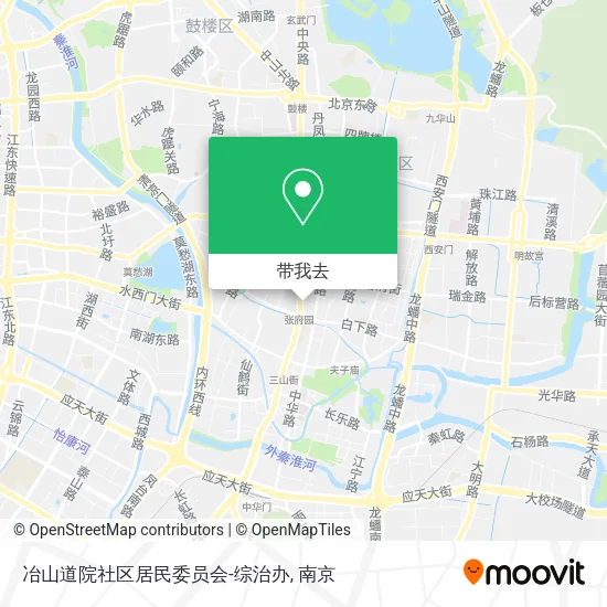 冶山道院社区居民委员会-综治办地图