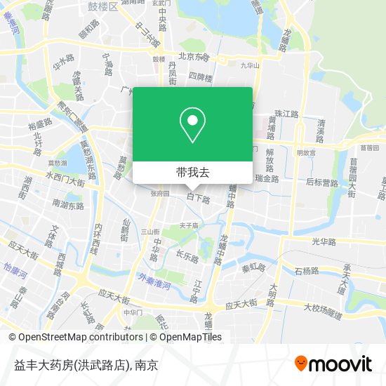 益丰大药房(洪武路店)地图
