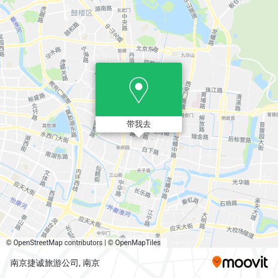 南京捷诚旅游公司地图