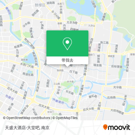 天盛大酒店-大堂吧地图