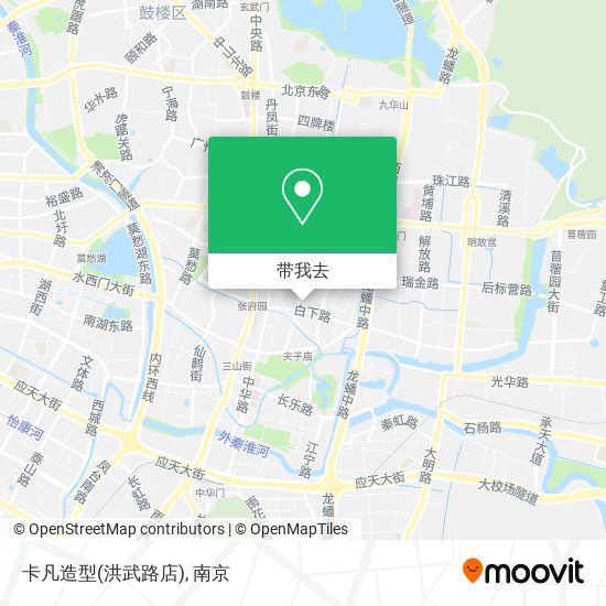 卡凡造型(洪武路店)地图