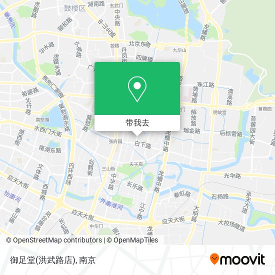 御足堂(洪武路店)地图