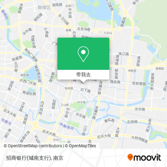 招商银行(城南支行)地图