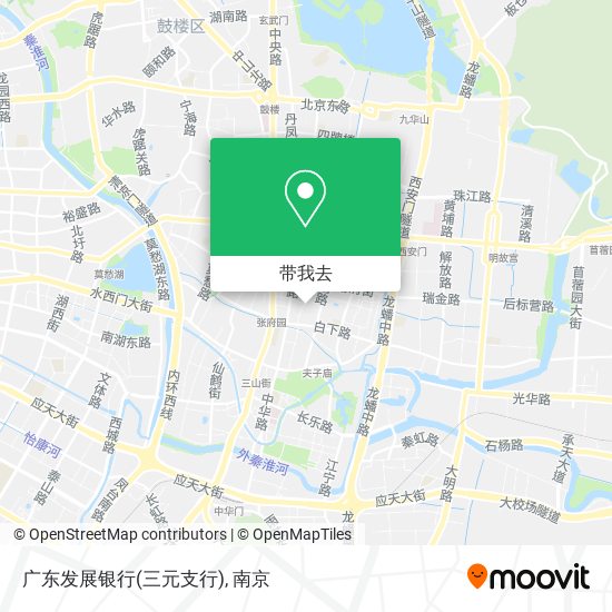 广东发展银行(三元支行)地图