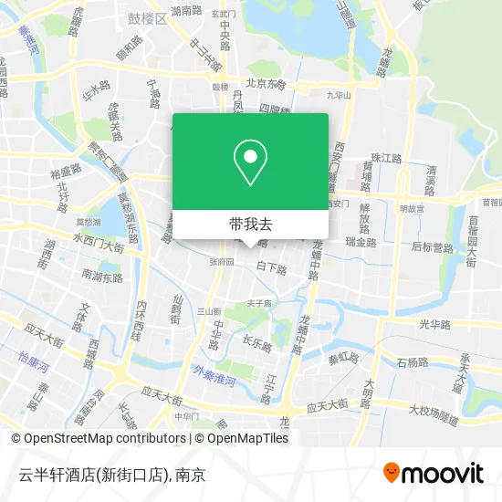 云半轩酒店(新街口店)地图