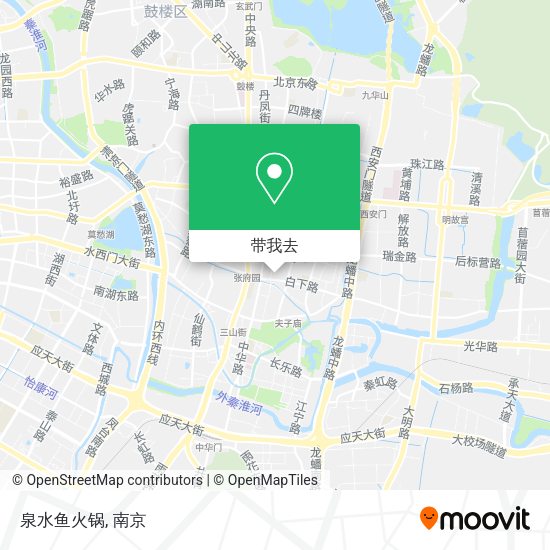 泉水鱼火锅地图