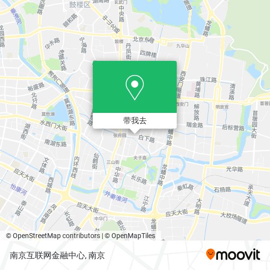南京互联网金融中心地图