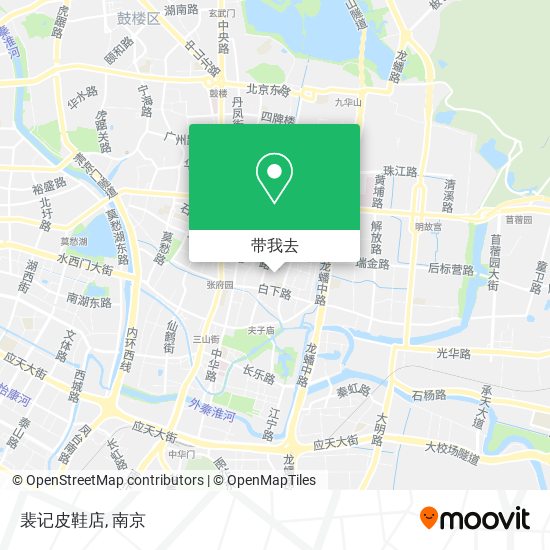 裴记皮鞋店地图
