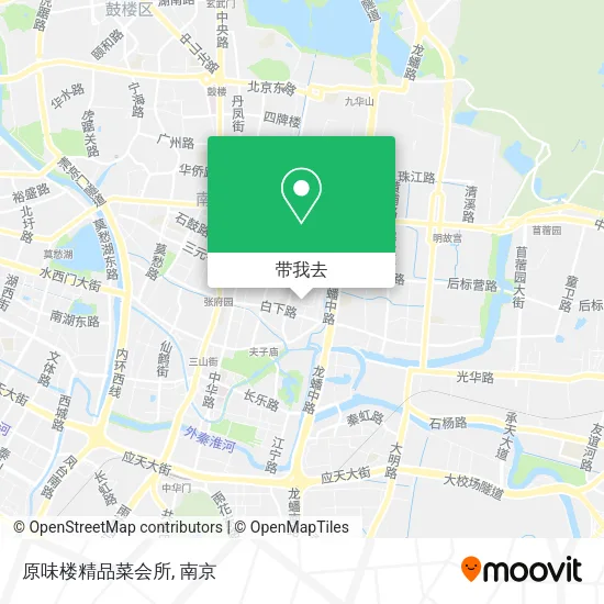 原味楼精品菜会所地图