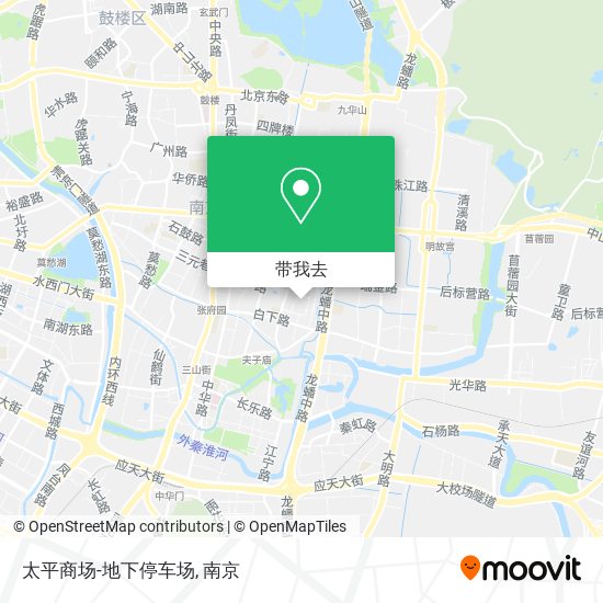 太平商场-地下停车场地图