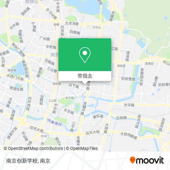 南京创新学校地图