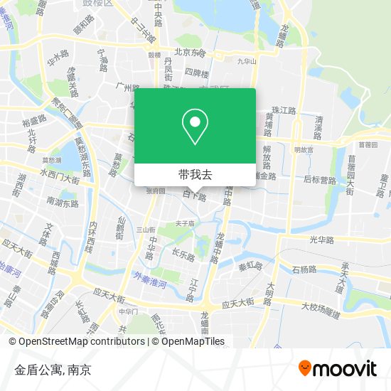 金盾公寓地图
