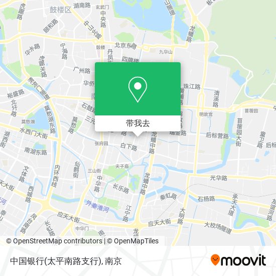 中国银行(太平南路支行)地图