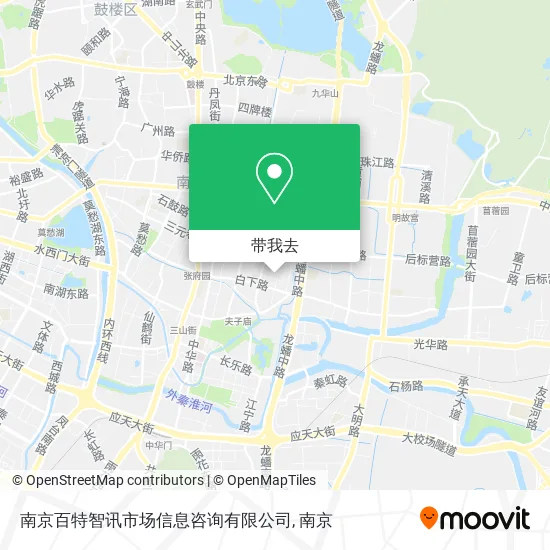 南京百特智讯市场信息咨询有限公司地图